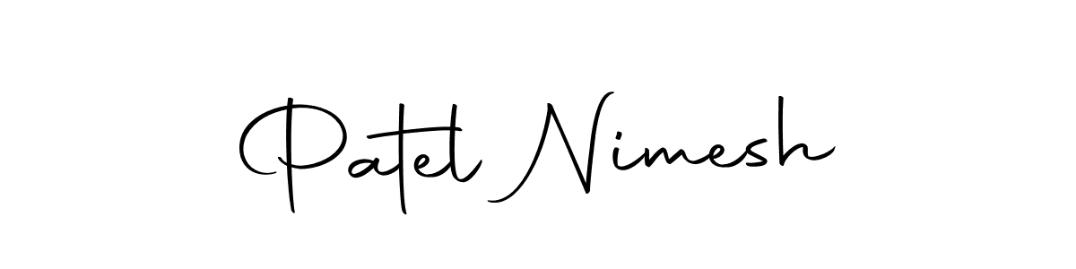 This is the best signature style for the Patel Nimesh name. Also you like these signature font (Autography-DOLnW). Mix name signature. Patel Nimesh signature style 10 images and pictures png