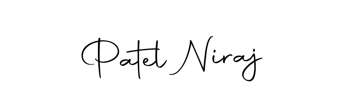 Use a signature maker to create a handwritten signature online. With this signature software, you can design (Autography-DOLnW) your own signature for name Patel Niraj. Patel Niraj signature style 10 images and pictures png