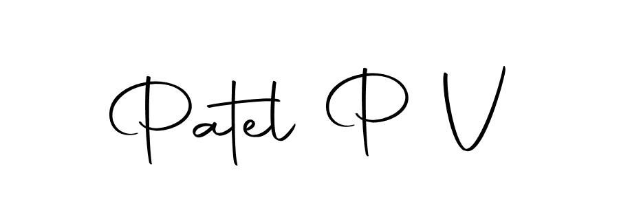 The best way (Autography-DOLnW) to make a short signature is to pick only two or three words in your name. The name Patel P V include a total of six letters. For converting this name. Patel P V signature style 10 images and pictures png