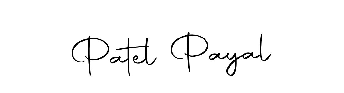 Also we have Patel Payal name is the best signature style. Create professional handwritten signature collection using Autography-DOLnW autograph style. Patel Payal signature style 10 images and pictures png