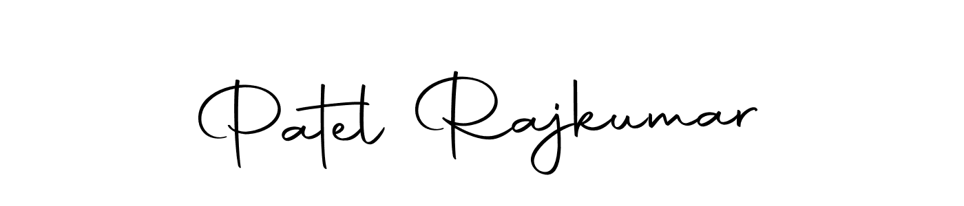 Use a signature maker to create a handwritten signature online. With this signature software, you can design (Autography-DOLnW) your own signature for name Patel Rajkumar. Patel Rajkumar signature style 10 images and pictures png