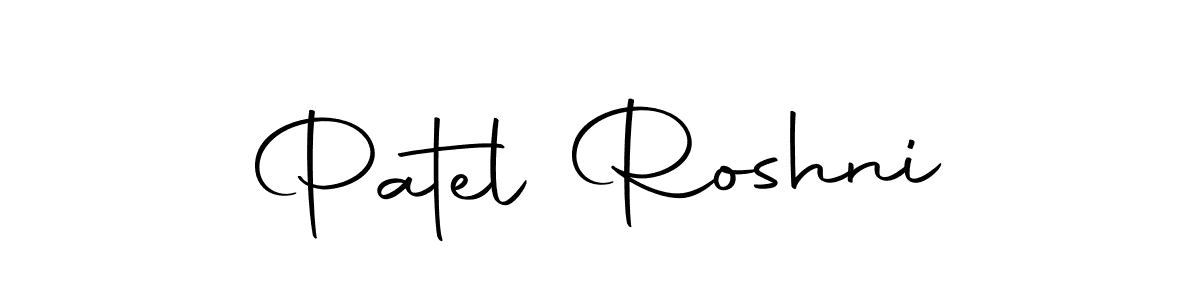 How to make Patel Roshni signature? Autography-DOLnW is a professional autograph style. Create handwritten signature for Patel Roshni name. Patel Roshni signature style 10 images and pictures png