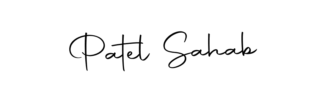 Use a signature maker to create a handwritten signature online. With this signature software, you can design (Autography-DOLnW) your own signature for name Patel Sahab. Patel Sahab signature style 10 images and pictures png