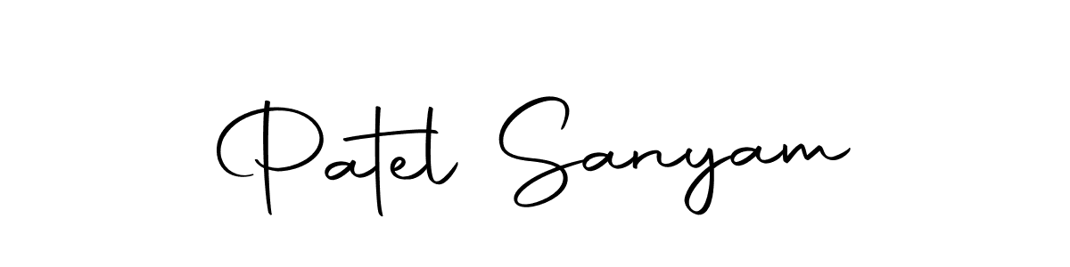 Once you've used our free online signature maker to create your best signature Autography-DOLnW style, it's time to enjoy all of the benefits that Patel Sanyam name signing documents. Patel Sanyam signature style 10 images and pictures png