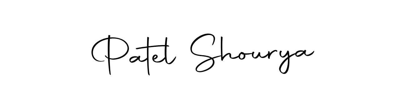 Also we have Patel Shourya name is the best signature style. Create professional handwritten signature collection using Autography-DOLnW autograph style. Patel Shourya signature style 10 images and pictures png