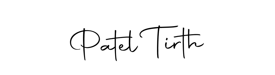 Once you've used our free online signature maker to create your best signature Autography-DOLnW style, it's time to enjoy all of the benefits that Patel Tirth name signing documents. Patel Tirth signature style 10 images and pictures png