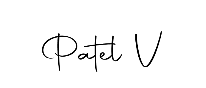 Make a beautiful signature design for name Patel V. Use this online signature maker to create a handwritten signature for free. Patel V signature style 10 images and pictures png
