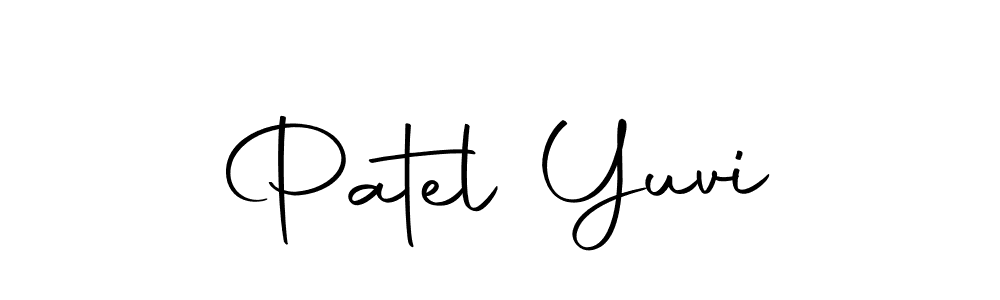 Similarly Autography-DOLnW is the best handwritten signature design. Signature creator online .You can use it as an online autograph creator for name Patel Yuvi. Patel Yuvi signature style 10 images and pictures png