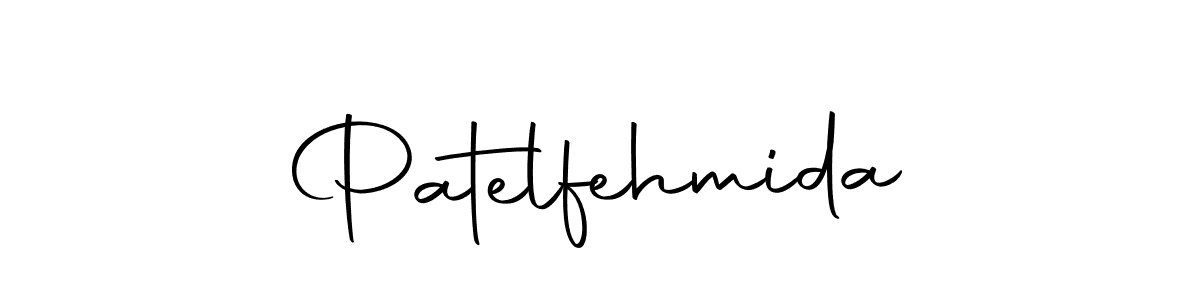 You can use this online signature creator to create a handwritten signature for the name Patelfehmida. This is the best online autograph maker. Patelfehmida signature style 10 images and pictures png