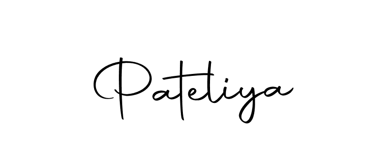 The best way (Autography-DOLnW) to make a short signature is to pick only two or three words in your name. The name Pateliya include a total of six letters. For converting this name. Pateliya signature style 10 images and pictures png