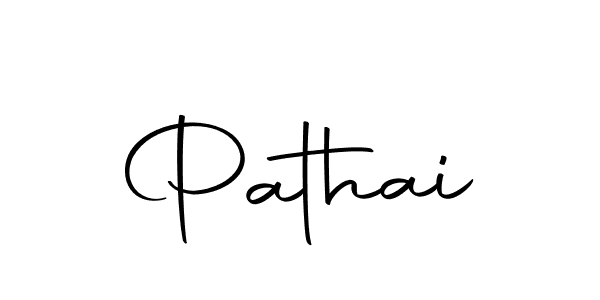 Design your own signature with our free online signature maker. With this signature software, you can create a handwritten (Autography-DOLnW) signature for name Pathai. Pathai signature style 10 images and pictures png