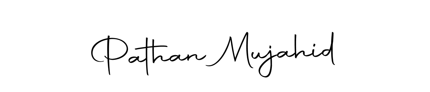 if you are searching for the best signature style for your name Pathan Mujahid. so please give up your signature search. here we have designed multiple signature styles  using Autography-DOLnW. Pathan Mujahid signature style 10 images and pictures png