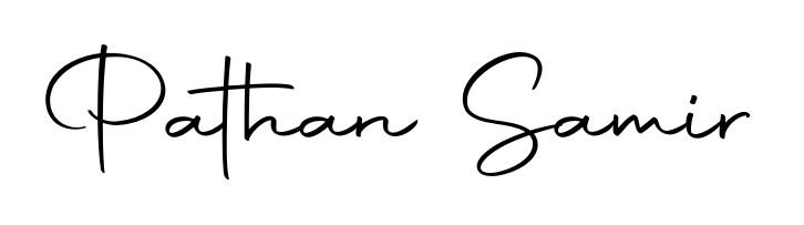 Get an exclusive digital autograph for Pathan Samir. The Autography-DOLnW typeface captures the charm of real penmanship on paper. Pathan Samir signature style 10 images and pictures png