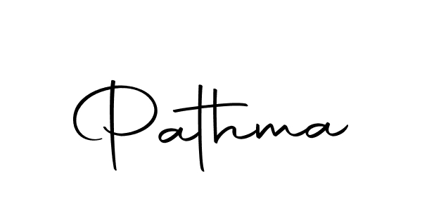 Use a signature maker to create a handwritten signature online. With this signature software, you can design (Autography-DOLnW) your own signature for name Pathma. Pathma signature style 10 images and pictures png