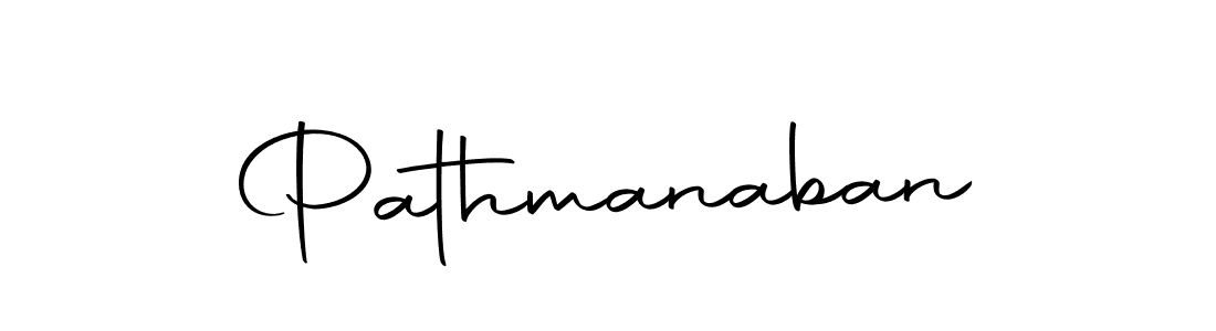 Design your own signature with our free online signature maker. With this signature software, you can create a handwritten (Autography-DOLnW) signature for name Pathmanaban. Pathmanaban signature style 10 images and pictures png