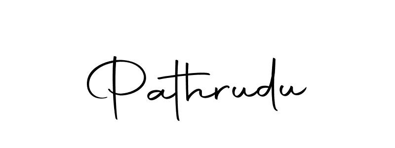 Pathrudu stylish signature style. Best Handwritten Sign (Autography-DOLnW) for my name. Handwritten Signature Collection Ideas for my name Pathrudu. Pathrudu signature style 10 images and pictures png