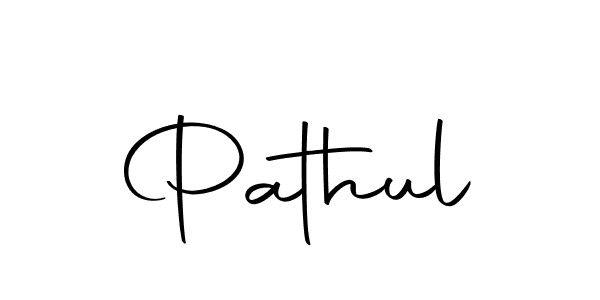 Make a beautiful signature design for name Pathul. With this signature (Autography-DOLnW) style, you can create a handwritten signature for free. Pathul signature style 10 images and pictures png