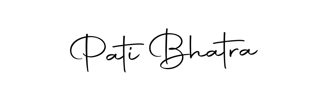 Also we have Pati Bhatra name is the best signature style. Create professional handwritten signature collection using Autography-DOLnW autograph style. Pati Bhatra signature style 10 images and pictures png