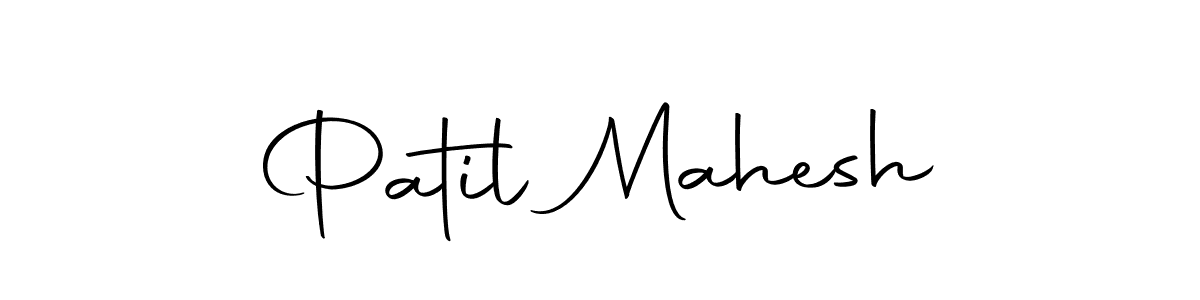 You can use this online signature creator to create a handwritten signature for the name Patil Mahesh. This is the best online autograph maker. Patil Mahesh signature style 10 images and pictures png