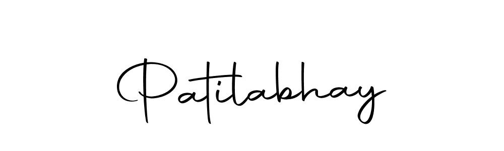 Similarly Autography-DOLnW is the best handwritten signature design. Signature creator online .You can use it as an online autograph creator for name Patilabhay. Patilabhay signature style 10 images and pictures png