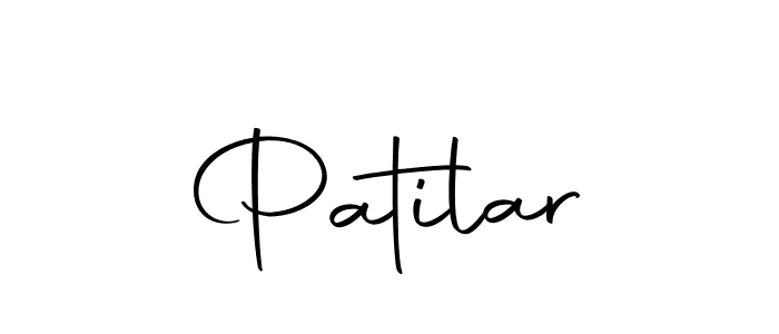 Create a beautiful signature design for name Patilar. With this signature (Autography-DOLnW) fonts, you can make a handwritten signature for free. Patilar signature style 10 images and pictures png