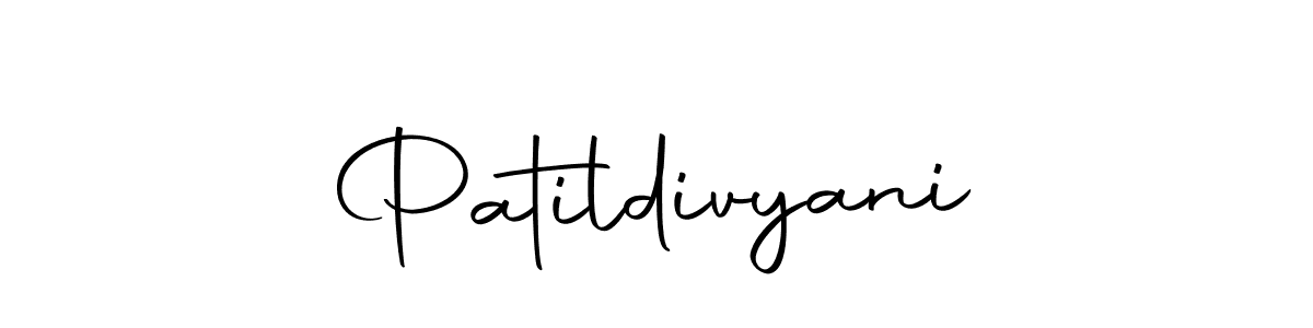 You should practise on your own different ways (Autography-DOLnW) to write your name (Patildivyani) in signature. don't let someone else do it for you. Patildivyani signature style 10 images and pictures png