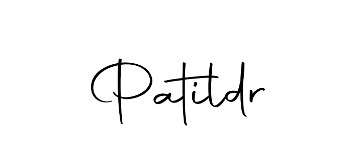 Make a beautiful signature design for name Patildr. With this signature (Autography-DOLnW) style, you can create a handwritten signature for free. Patildr signature style 10 images and pictures png