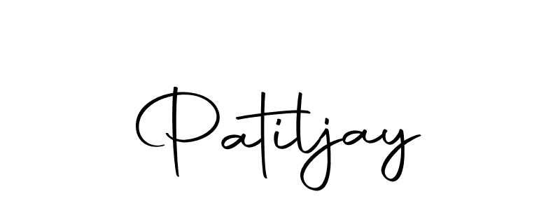 Create a beautiful signature design for name Patiljay. With this signature (Autography-DOLnW) fonts, you can make a handwritten signature for free. Patiljay signature style 10 images and pictures png