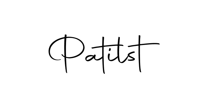 Design your own signature with our free online signature maker. With this signature software, you can create a handwritten (Autography-DOLnW) signature for name Patilst. Patilst signature style 10 images and pictures png