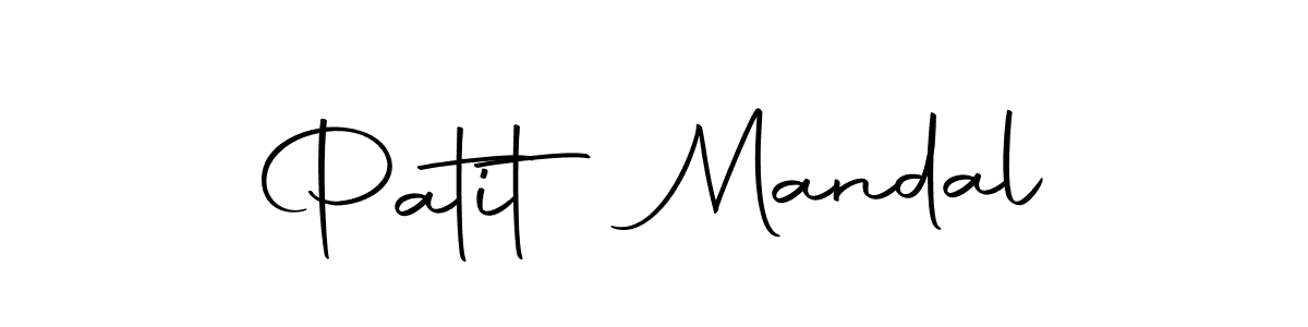 Design your own signature with our free online signature maker. With this signature software, you can create a handwritten (Autography-DOLnW) signature for name Patit Mandal. Patit Mandal signature style 10 images and pictures png