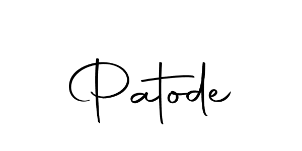 Make a beautiful signature design for name Patode. Use this online signature maker to create a handwritten signature for free. Patode signature style 10 images and pictures png