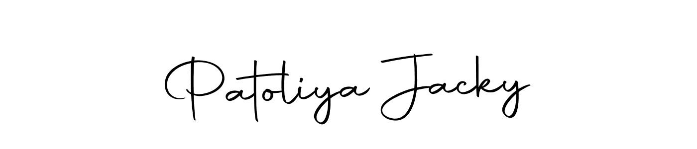 The best way (Autography-DOLnW) to make a short signature is to pick only two or three words in your name. The name Patoliya Jacky include a total of six letters. For converting this name. Patoliya Jacky signature style 10 images and pictures png