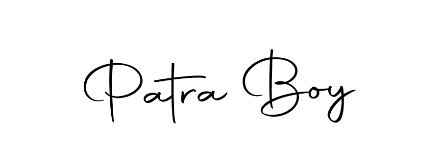 Patra Boy stylish signature style. Best Handwritten Sign (Autography-DOLnW) for my name. Handwritten Signature Collection Ideas for my name Patra Boy. Patra Boy signature style 10 images and pictures png