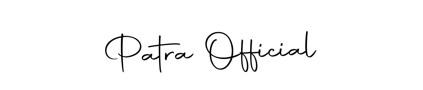 Also we have Patra Official name is the best signature style. Create professional handwritten signature collection using Autography-DOLnW autograph style. Patra Official signature style 10 images and pictures png