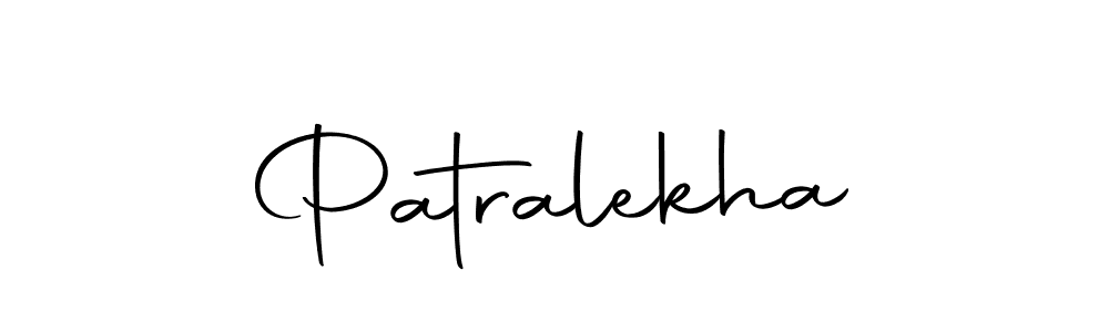 How to make Patralekha name signature. Use Autography-DOLnW style for creating short signs online. This is the latest handwritten sign. Patralekha signature style 10 images and pictures png