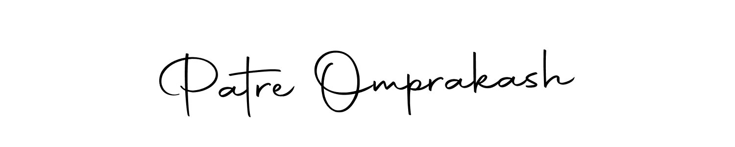 You can use this online signature creator to create a handwritten signature for the name Patre Omprakash. This is the best online autograph maker. Patre Omprakash signature style 10 images and pictures png