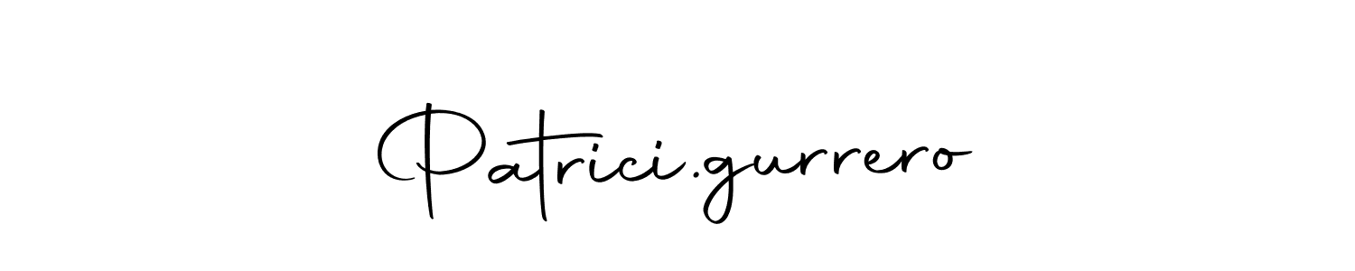 Make a beautiful signature design for name Patrici.gurrero. Use this online signature maker to create a handwritten signature for free. Patrici.gurrero signature style 10 images and pictures png