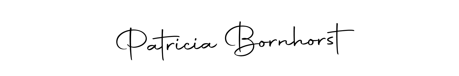 The best way (Autography-DOLnW) to make a short signature is to pick only two or three words in your name. The name Patricia Bornhorst include a total of six letters. For converting this name. Patricia Bornhorst signature style 10 images and pictures png