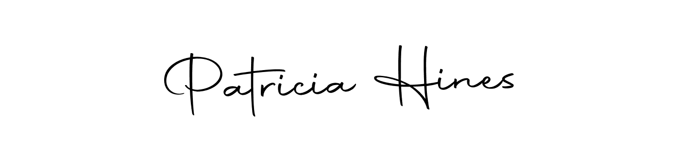 You should practise on your own different ways (Autography-DOLnW) to write your name (Patricia Hines) in signature. don't let someone else do it for you. Patricia Hines signature style 10 images and pictures png