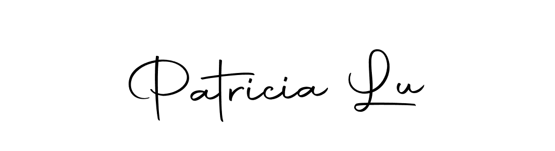 Make a beautiful signature design for name Patricia Lu. With this signature (Autography-DOLnW) style, you can create a handwritten signature for free. Patricia Lu signature style 10 images and pictures png