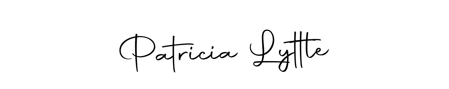 You should practise on your own different ways (Autography-DOLnW) to write your name (Patricia Lyttle) in signature. don't let someone else do it for you. Patricia Lyttle signature style 10 images and pictures png