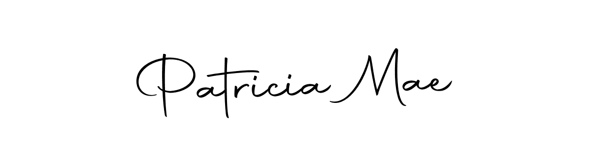 Patricia Mae stylish signature style. Best Handwritten Sign (Autography-DOLnW) for my name. Handwritten Signature Collection Ideas for my name Patricia Mae. Patricia Mae signature style 10 images and pictures png