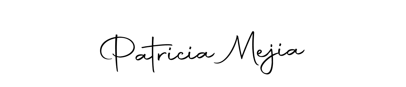 Design your own signature with our free online signature maker. With this signature software, you can create a handwritten (Autography-DOLnW) signature for name Patricia Mejia. Patricia Mejia signature style 10 images and pictures png