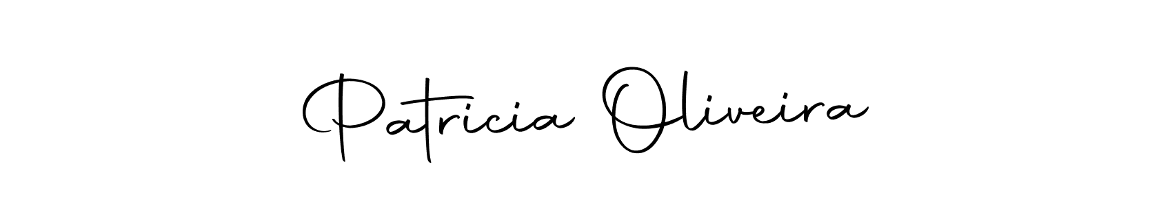 You should practise on your own different ways (Autography-DOLnW) to write your name (Patricia Oliveira) in signature. don't let someone else do it for you. Patricia Oliveira signature style 10 images and pictures png