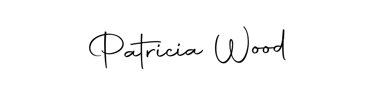 Create a beautiful signature design for name Patricia Wood. With this signature (Autography-DOLnW) fonts, you can make a handwritten signature for free. Patricia Wood signature style 10 images and pictures png