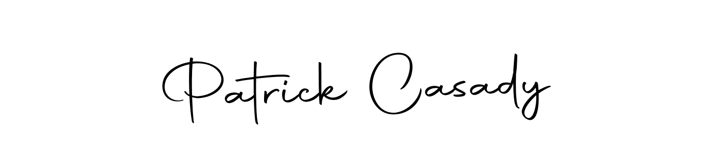 You should practise on your own different ways (Autography-DOLnW) to write your name (Patrick Casady) in signature. don't let someone else do it for you. Patrick Casady signature style 10 images and pictures png