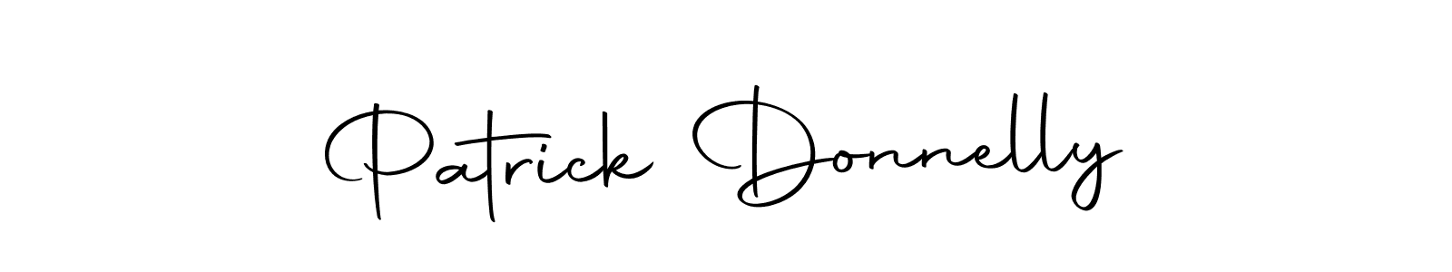 Design your own signature with our free online signature maker. With this signature software, you can create a handwritten (Autography-DOLnW) signature for name Patrick Donnelly. Patrick Donnelly signature style 10 images and pictures png