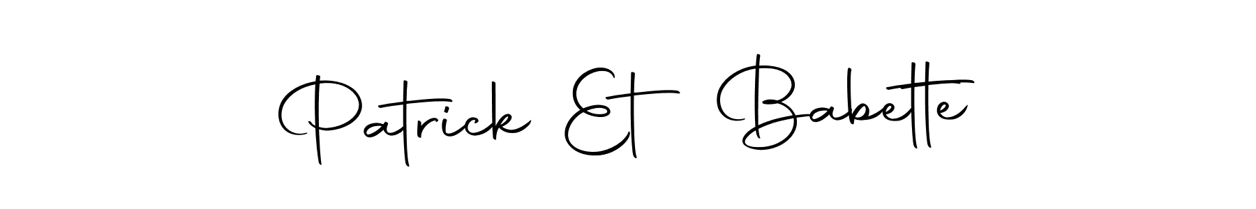 How to Draw Patrick Et Babette signature style? Autography-DOLnW is a latest design signature styles for name Patrick Et Babette. Patrick Et Babette signature style 10 images and pictures png