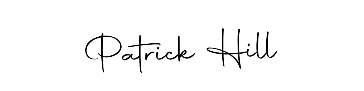 Design your own signature with our free online signature maker. With this signature software, you can create a handwritten (Autography-DOLnW) signature for name Patrick Hill. Patrick Hill signature style 10 images and pictures png