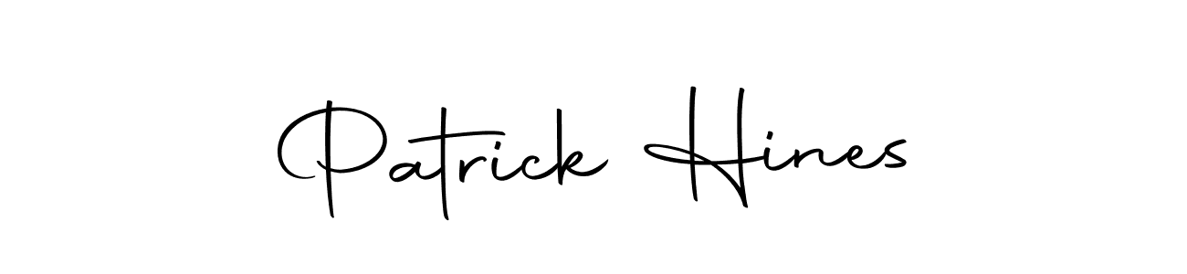 Patrick Hines stylish signature style. Best Handwritten Sign (Autography-DOLnW) for my name. Handwritten Signature Collection Ideas for my name Patrick Hines. Patrick Hines signature style 10 images and pictures png